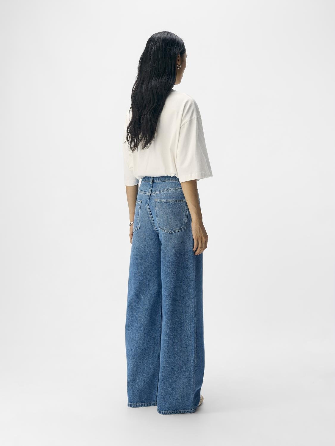 OBJNIA Jeans - Dark Blue Denim - VERO MODA & VILA Bergvik